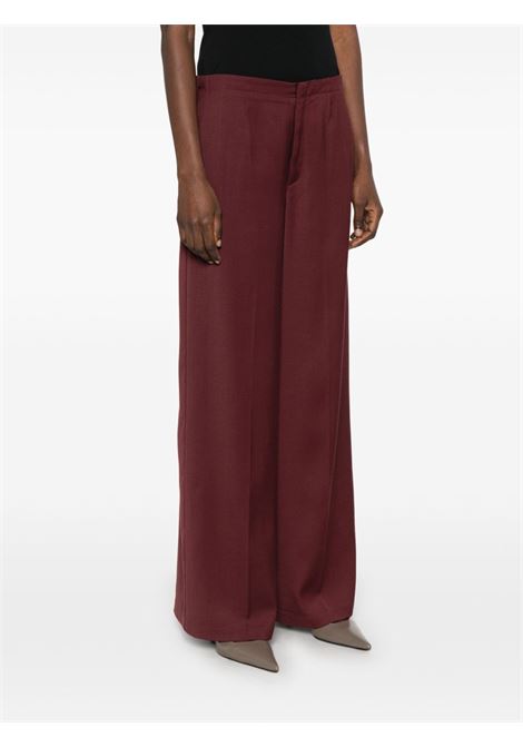 Pantaloni a gamba ampia in rosso Forte forte - donna FORTE FORTE | 135312576